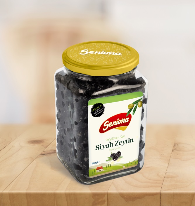 Doğal Kuru Sele Siyah Zeytin 900 gr